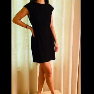 KAIN Black Mini Geo Lace Dress